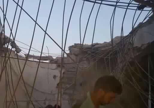به‌وێنه‌.. شوێنى بۆردومانكردنه‌كه‌ى داقووق ببينه‌
